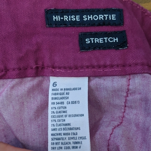 AMERICAN EAGLE Hi-Rise Shortie Chino Shorts - Picture 3 of 4
